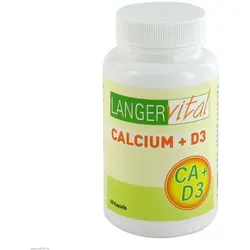 Calcium+D3 800 mg/Tag Kapseln 60 St von Langer Vital
