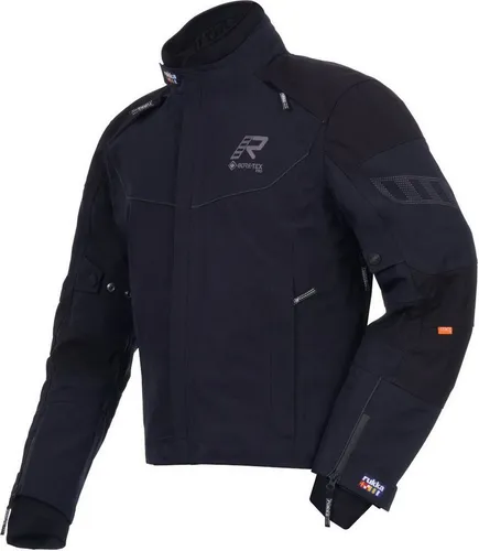 Rukka Armagate schwarz Gr. 60 - Gore Tex Pro Shell Motorradjacke - Hochwertige Touringjacke für Herren, wasserdicht und winddicht mit herausnehmbaren Protektoren für optimalen Schutz. Ideal für alle Jahreszeiten und vielseitig einsetzbar.