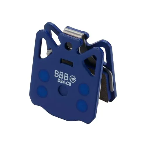 BBB Cycling Campagnolo Scheibenbremsbeläge - DiscStop HP - Organische Mischung - Kompatibel mit Campagnolo Super Record, Record, EKAR, Chorus, Potenza - Blau - BBS-79