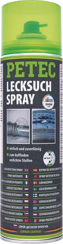 Petec Lecksuchspray LECKSUCHSPRAY 70750 - Effektives Lecksuchspray zur schnellen Lokalisierung von Undichtigkeiten, ideal für Autoreinigung & Pflege und sorgt für eine sichere Fahrzeugwartung.