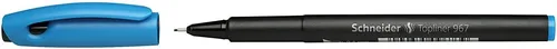 Schneider Topliner Farbe hellblau, Fineliner, Schreibfarbe hellblau