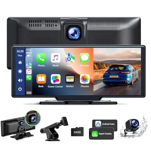 LAMTTO 9,26 Zoll Wireless CarPlay & Android Auto Autoradio
