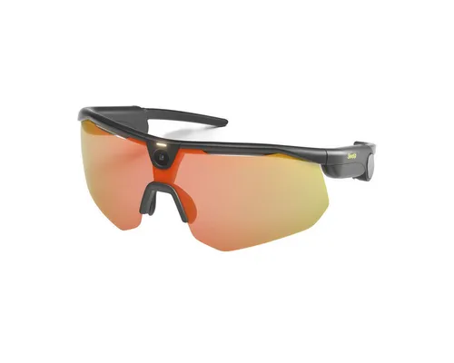 BleeqUp Sportbrille Ranger AI mit Kamera - Die BleeqUp Ranger ist eine ultraleichte Sportbrille (49 g) mit 120° Weitwinkelobjektiv und Bildstabilisierung. Ideal für Outdoor-Aktivitäten, bietet sie müheloses Teilen deiner Erlebnisse und schützt deine Augen optimal.