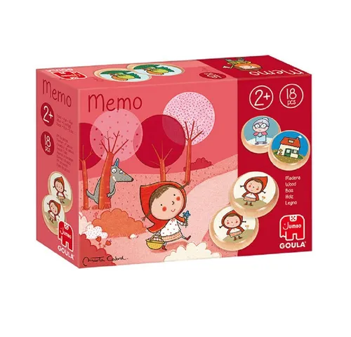 Goula Spiel Goula 53436 Memo Rotkäppchen, Kinderspiel, Goula 53436 Memo Rotkäppchen, Kinderspiel