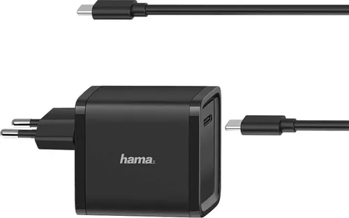 Hama Universal-Notebook-Netzteil 5V-20V - 45W, Schnellladegerät mit Power Delivery 3.0, für Laptop, Tablet und Smartphone, inkl. USB-Ladekabel und Überstromschutz