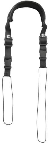BG France T03 Tragegurt - Blechblas-Zubehör, komfortabler Schultergurt mit Leder-Schulterpolster und Baumwollfütterung für Tuba, ideal für Herren und Damen in Größe L.