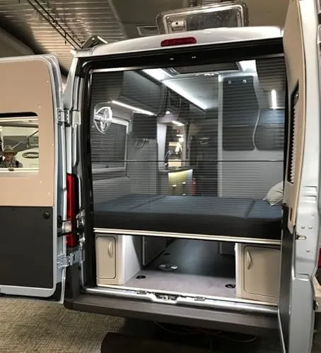 Horrex Moskitonetz Plissee Hecktür für Fiat Ducato H1 ab Bj. 07/2006 1652468