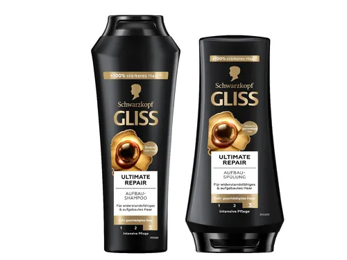 GLISS Shampoo Ultimate Repair 250ml & Spülung 200ml