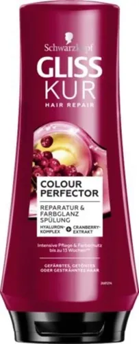 Gliss Colour Perfector Odżywka do Włosów 200 ml - Schwarzkopf - Shampoos & Spülungen, Anti-Frizz Spray für glatte und geschmeidige Haare mit Farbschutz.