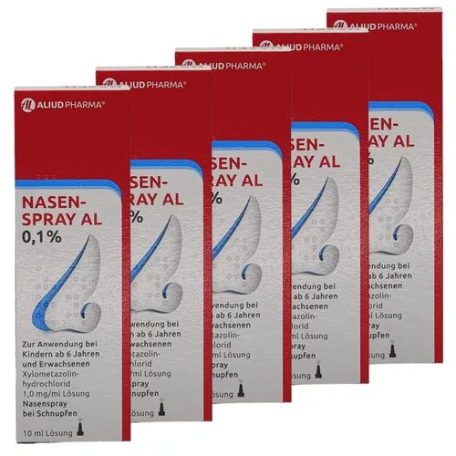 Nasenspray AL 0,1 % 5 x 10ml Sparpack