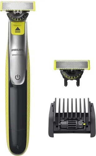 Philips OneBlade 360 QP2734/31 - Elektrischer Rasierer - Elektrische Rasierer | 3-in-1 Rasierer, Trimmer und Styler für präzises Styling mit 360°-Technologie, wasserdicht und hautschonend für jeden Bartstil.
