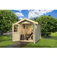 Produktbild Weka Holz-Gartenhaus Satteldach Unbehandelt 230 cm