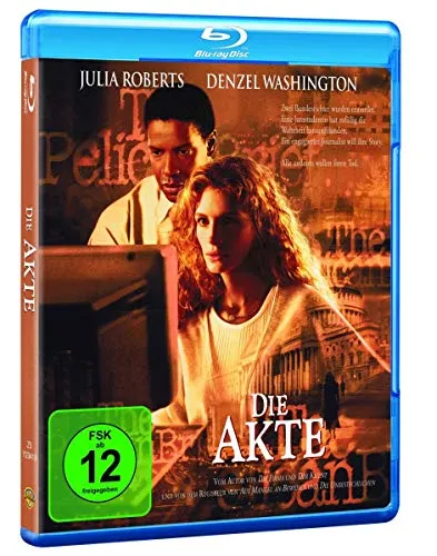 Die Akte [Blu-ray] - Spannender Thriller, Freigegeben ab 12 Jahren, ideal für Filmabende mit Freunden oder der Familie.