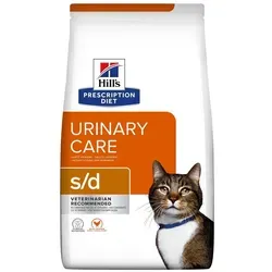 HILL'S PD Prescription Diet Feline s/d Urinary Care 3kg - Katzenfutter für kranke Katzen mit Harnsteinen, unterstützt die Harnwegsgesundheit und fördert eine schnelle Genesung.