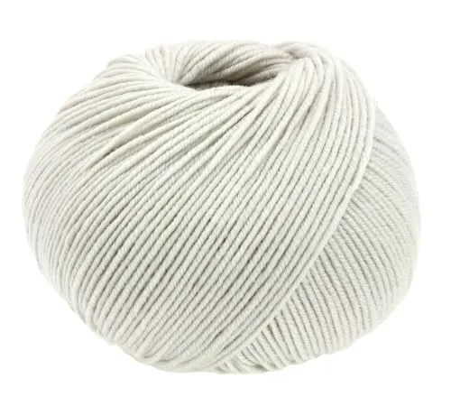 LANA GROSSA Cool Wool Uni - Extrafeine Merinowolle, waschmaschinenfest und filzfrei für kreative Strick- und Häkelprojekte