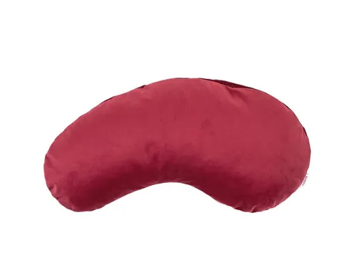 beties Nackenkissen Samt&Sonders, 1-tlg., 1 Stück gefülltes Nackenkissen, Reisekissen karmin-rot