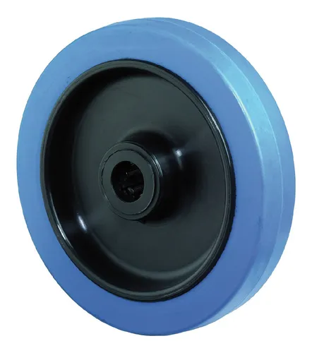 BS Rollen Elastikreifen, blau Kunststofffelge B61.125