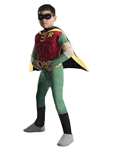 Rubies 3 882309 m - Kostüm DLX MuscleChest Robin Größe M