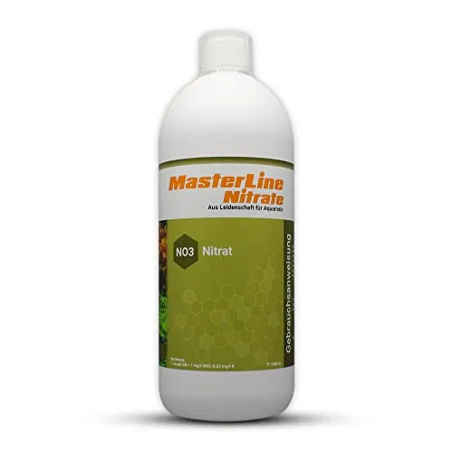 Aquariumpflanzendünger MasterLine Nitrat 1000 ml Nitratdünger mit zusätzlichem K