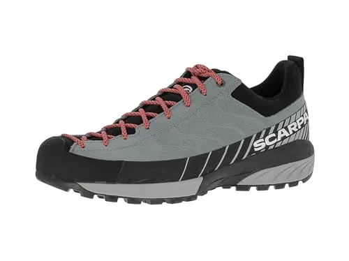 Scarpa Mescalito Woman Conifer / Gray (39,5) - Wanderschuhe mit technischer Climbing Zone für Trittsicherheit bei Kletterpassagen, Gore-Tex Bluesign Approved, ideal für Zustiege und leichte Kletterei.