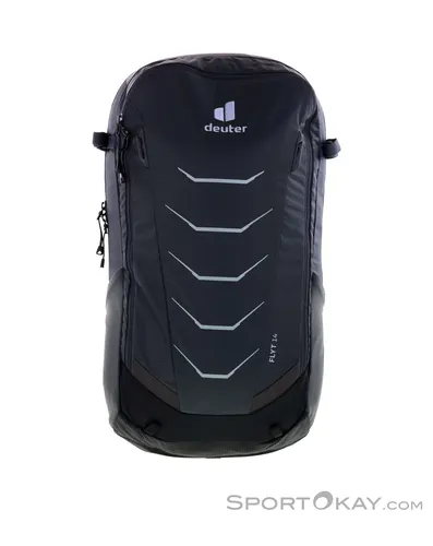 deuter Flyt 14 Fahrradrucksack mit Protektor - TÜV/GS zertifizierter Rucksack mit SAS-TEC Protektor, ideal für Mountainbiker. Kostenloser Austausch bei Sturz und praktische Organisationstaschen für Werkzeug und Zubehör.