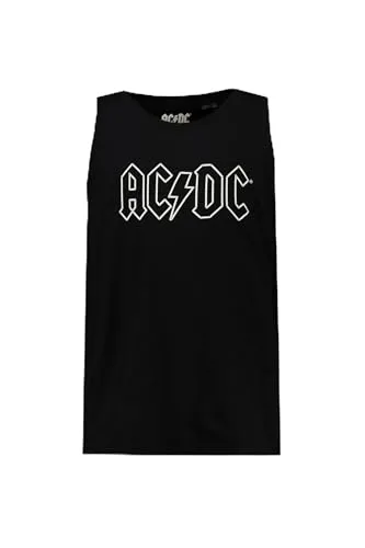 JP 1880 Herren große Größen Übergrößen Menswear L-8XL Tank Top ACDC, ärmellos, Rundhals, bis 8 XL schwarz 3XL 790635130-3XL