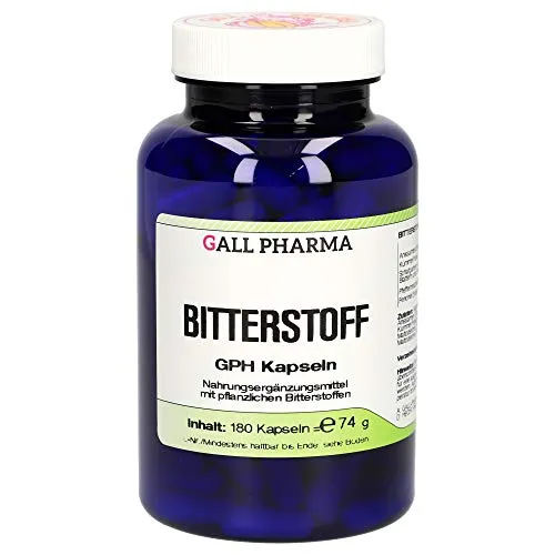 Gall Pharma Bitterstoff GPH Kapseln, 1er Pack (1 x 180 Stück)