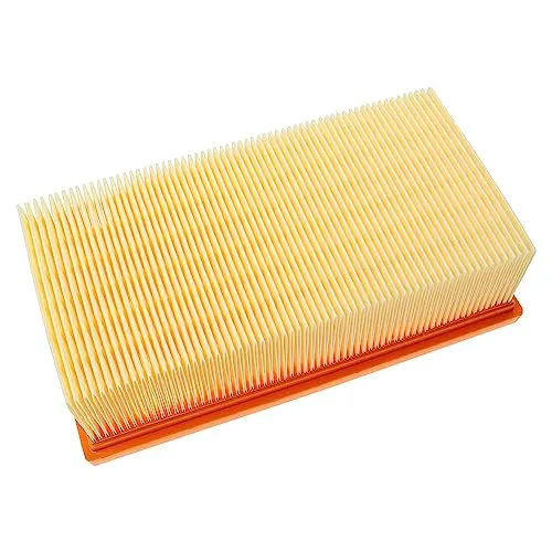 vhbw Flachfaltenfilter kompatibel mit Kärcher K 2000 E, K 2000 TE, K 3500 E Nass- und Trockensauger, Staubsauger - Filterelement