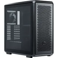 Masterframe 600 Tower-Gehäuse schwarz mit Tempered Glass