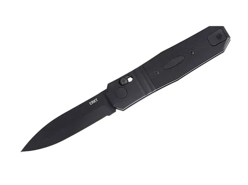 CRKT Redemption Compact Crossbar Lock Taschenmesser - Elegantes und leichtes Klappmesser mit ergonomischem Griff und extrem scharfer Klinge aus Magnacut. Ideal für Outdoor-Aktivitäten wie Camping und Angeln. Perfekte Geschenkidee für Abenteuerliebhaber!