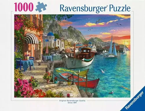 Puzzle 1000 Wspaniała Grecja Ravensburger 4005555004707