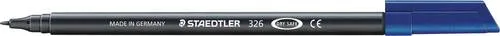 Staedtler Faserschreiber 326 - 1mm Schwarz, ideal für präzises Schreiben und Zeichnen