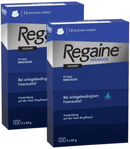 Kenvue Germany GmbH (OTC) Regaine Männer Schaum 5% 6 x 60 ml - 6 x 60 ml Schaum