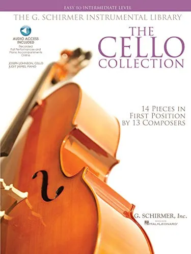 The Cello Collection - Easy to Intermediate Level: G. Schirmer Instrumental Library (Book), comes with an AUDIO Download