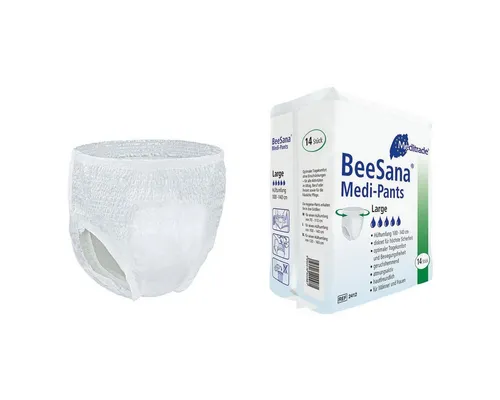 MediTrade Inkontinenz-Pants BeeSana®, M Gr., 14-St., für Frauen & Männer