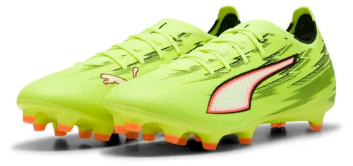 Puma ULTRA 6 MATCH FG/AG - Gelb Schwarz Rot, Größe:13 - 48 - Puma ULTRA 6 MATCH FG/AG Fußballschuh für schnelles Spiel. Mit leichtem Mesh-Obermaterial und innovativer Laufsohle für optimale Traktion auf festem Boden und Kunstrasen. Ideal für maximale Beschleunigung und Ballkontrolle.