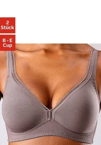 T-Shirt-BH PETITE FLEUR, Damen, Gr. 100, Cup B, braun