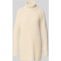 Marc O'Polo Denim Regular Fit Rollkragenpullover aus Baumwoll-Mix in Offwhite, Größe L