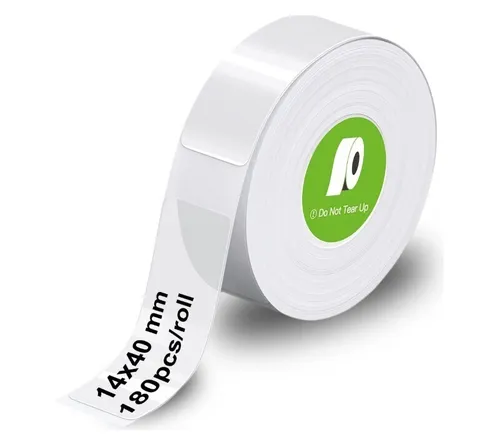 OLYMPIA ETIKETTENROLLE TRANSPARENT | Für P22 Drucker | Endlosband K10