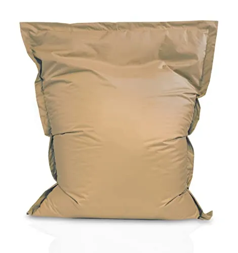 sunnypillow XL Sitzsack – Riesensitzsack für drinnen & draußen, 100 x 150 cm - Sitzsäcke für alle Altersklassen, ideal für Garten oder Wohnzimmer. Mit hochwertiger Styropor-Füllung für optimalen Sitzkomfort und gesunde Körperhaltung. Wasserabweisend und UV-beständig, sofort einsatzbereit!