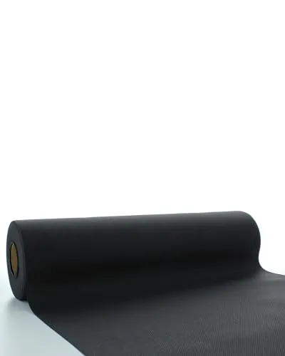 Sovie Horeca Linclass Airlaid Tischläufer Schwarz in schwarz von Sovie HORECA