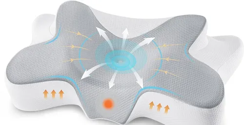 Produktbild DONAMA Nackenkissen Memory Foam – Vielseitiges Schlafkissen für alle Schläfer