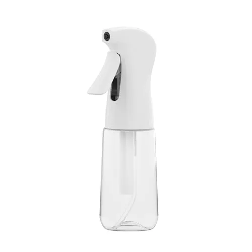GRIFEMA Sprühflasche 200 ml Weiß, Wasserzerstäuber PET