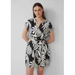 s.Oliver Minikleid im Relaxed Fit in schwarz von s.Oliver