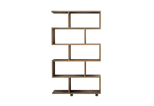 Kiefer Bücherregal Wandregal 90 cm - Hochwertiges Bücherregal aus melaminbeschichteter Spanplatte, 5 Regalfächer für optimale Stauraumgestaltung, ideal für jeden Raum und stabil im Einsatz.