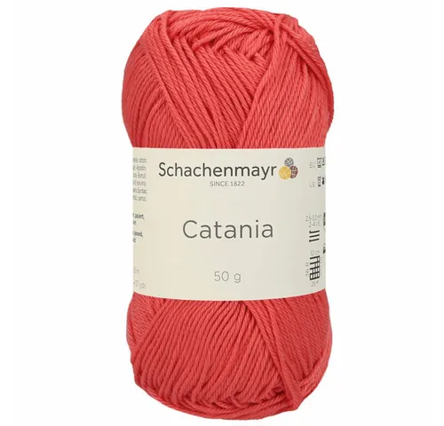 Schachenmayr Catania Baumwollgarn Häkelwolle, 125,00 m (50g, Baumwolle zum häkeln und stricken), 100% Cotton