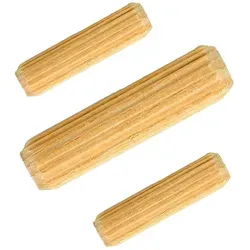 Produktbild Prima-Online Holzdübel Riffeldübel Holzdübel Holzstifte Buche Ø10x [40, 50, 60, 80]mm 1kg 40 mm