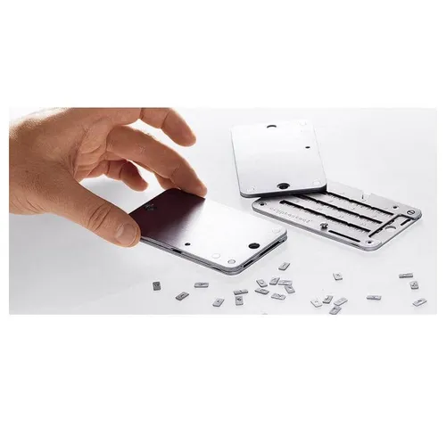 Cryptosteel - Ultimative Sicherheitslösung für Kryptowährungen - Cryptosteel bietet eine robuste Aufbewahrungslösung für Ihre sensiblen Daten. Feuerfest, wasserfest und stoßfest schützt es Ihre Passwörter und recovery seed phrases sicher vor unbefugtem Zugriff.