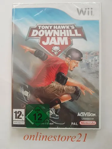 Tony Hawk's Downhill Jam (Nintendo Wii) - Sealed OVP VGA WATA ready - Kategorie: Games, Erlebe packende Sportaction mit Tony Hawk's Downhill Jam für die Nintendo Wii, ideal für Sammler und Fans!