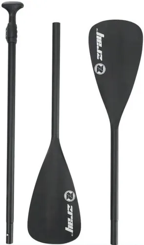 Zray Kajak-Paddel 2-in-1, Schwarz in schwarz von Zray